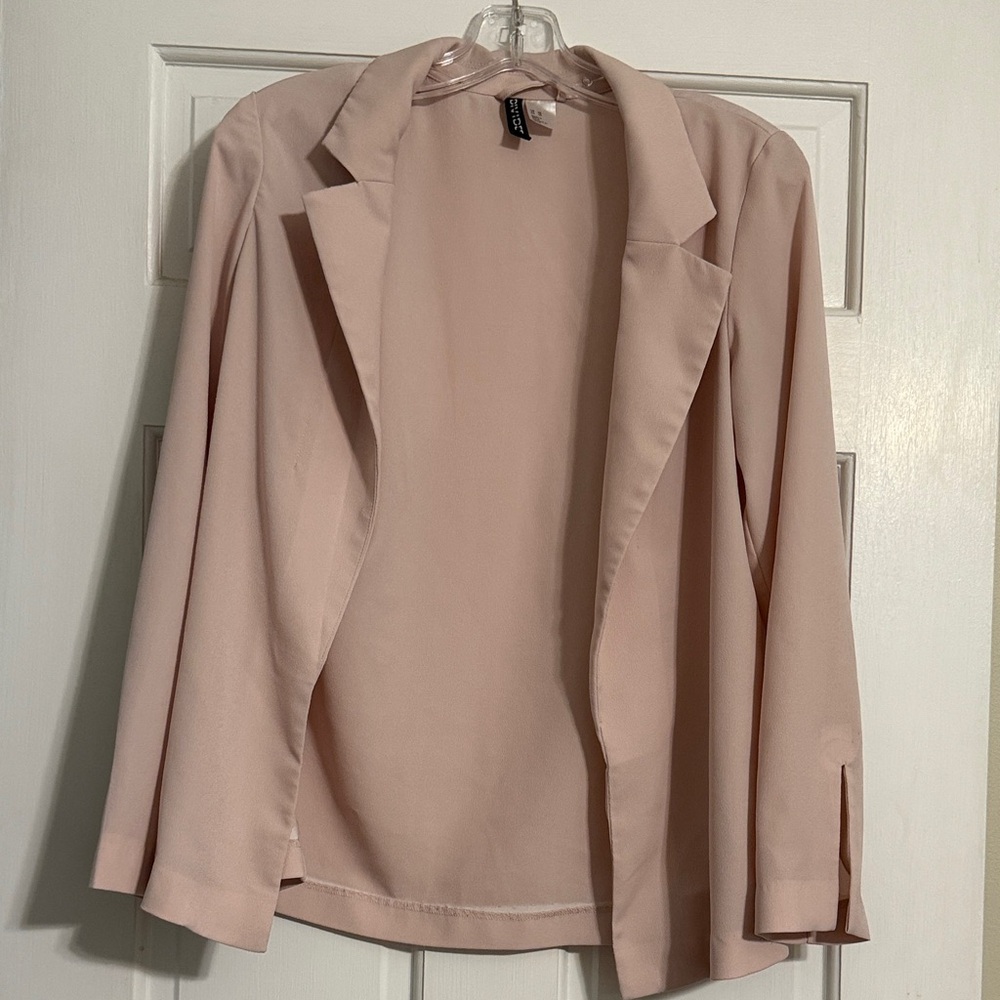 H&M Women's Blazer - Soft Pink